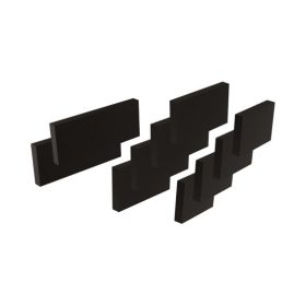 Hangszigetelő lamellák, elosztó dobozba tehető.