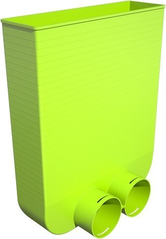 UBBINK Padló szelepfogadó adapter 2xDN75