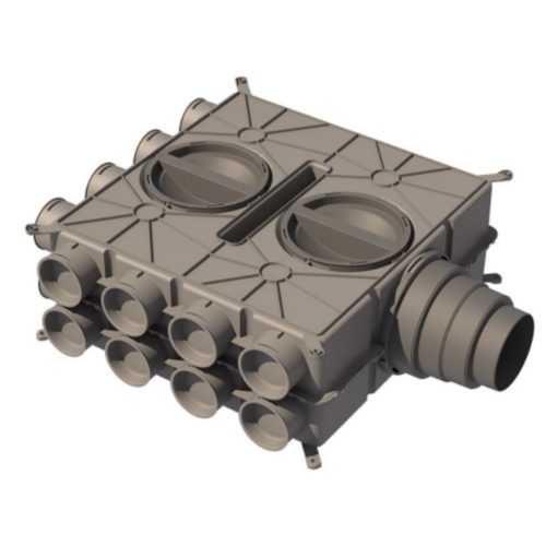 Ubbink osztódoboz 16xDN75/125-180