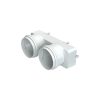Átalakító idom 204x60mm/2xDN75 Dalap Flexitech