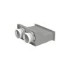 Fém csatlakozó doboz falba 200x55mm/2xDN75 180° Dalap Flexitech