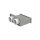 Fém csatlakozó doboz falba 200x55mm/2xDN75 180° Dalap Flexitech