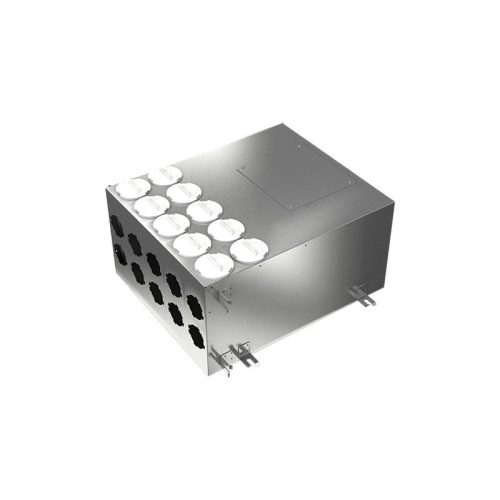 Fém elosztódoboz DN200/10xDN75