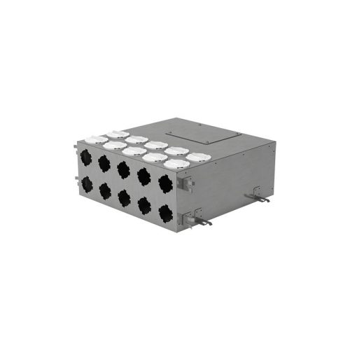 Fém elosztódoboz DN160/10xDN75