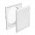 Műanyag rács 250x250mm/DN200 rovarhálóval és csőcsonkkal