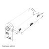 Hangtompító DN315/60cm