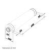 Hangtompító DN250/60cm
