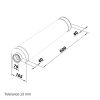 Hangtompító DN80/60cm