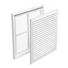 Műanyag rács 250x250mm rovarhálóval