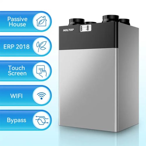 HOLTOP CFA-500 hővisszanyerős szellőztető  + VEZÉRLŐ + WIFI 