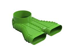 DucoFlex Csatlakozó adapter 2 ovális - DN160