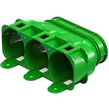 DucoFlex Csatlakozó adapter 3xDN63/ovális