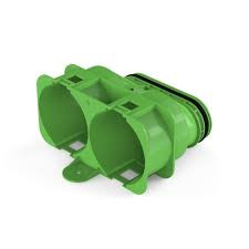 DucoFlex Csatlakozó adapter 2xDN75/ovális