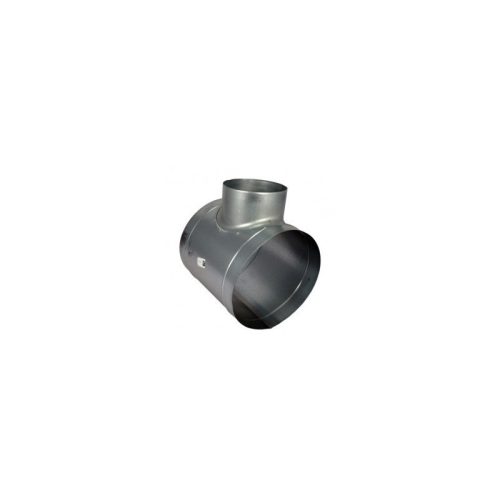 "T" elágazó idom DN100/DN100/DN080 (90°) fém