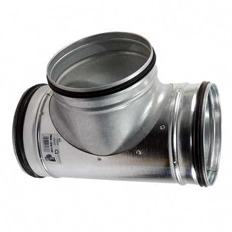 "T" elágazó idom gumitömítéssel DN150/DN150/DN150 (90°) fém