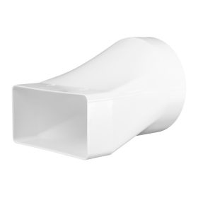 Kerekről szögletes csőre szűkítő  204x60mm/DN125